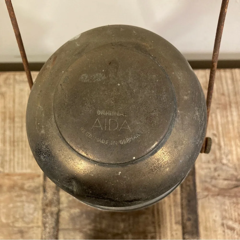 Aida Express 1500 Record 500CP Kerosene Lantern Vintage Rustic Decor Lamp